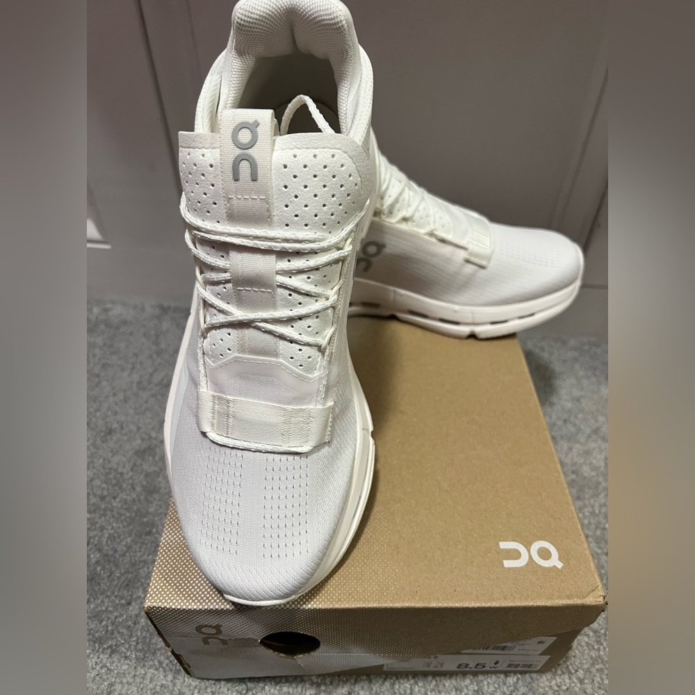 On Running White Athletic Shoes